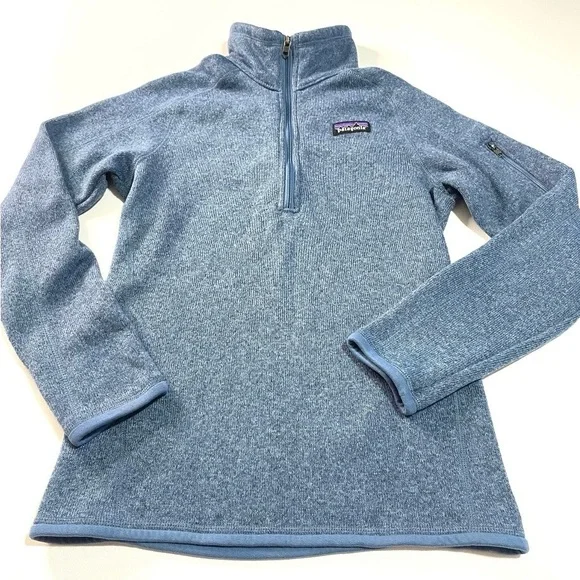 Patagonia Women’s Better Sweater® 1/4-Zip Fleece NWOT / Barnacle Blue / Size XS - Picture 2 of 3